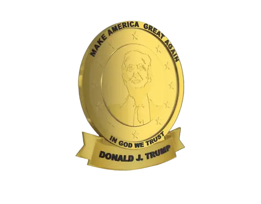 trump badge